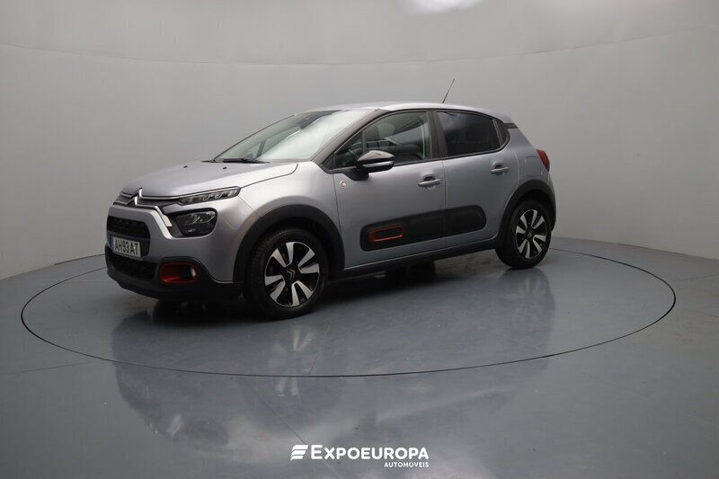 Prata Usado 2021 Citroën C3 Citadino | € 14.990 (Preço justo) - Imagem 1/4