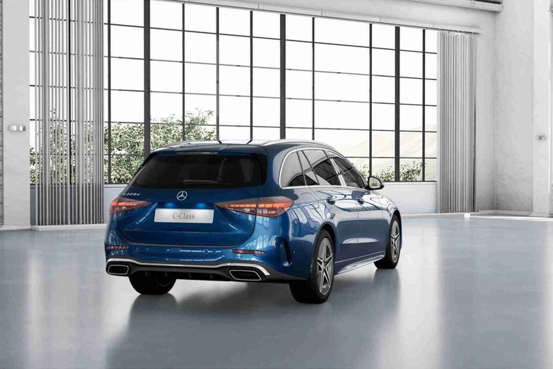 Azul Novo 2025 Mercedes C220 Avantgarde Carrinha | € 70.050 - Imagem 1/4