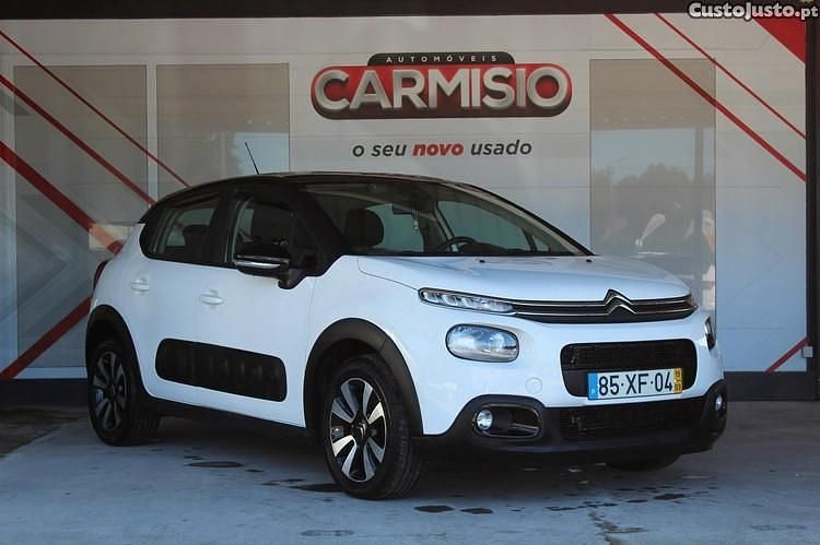 Branco Usado 2019 Citroën C3 Feel | € 10.900 (Preço justo) - Imagem 1/1