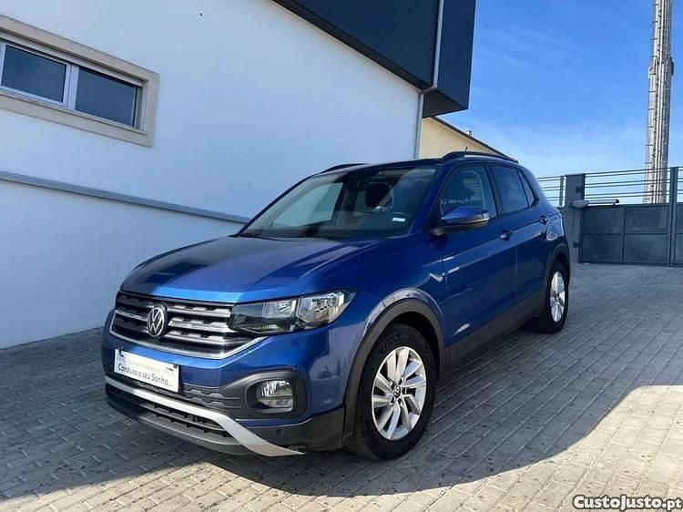 Azul Usado 2022 VW T-Roc Life SUV | € 19.500 (Preço justo) - Imagem 1/1