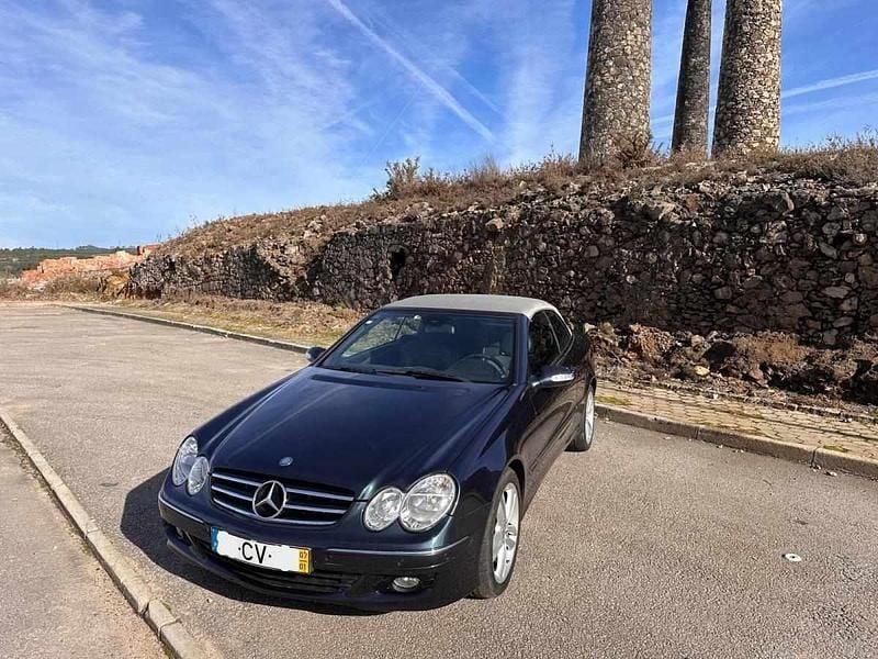 Preto Usado 2007 Mercedes CLK200 | € 15.990 (Bom preço) - Imagem 1/4