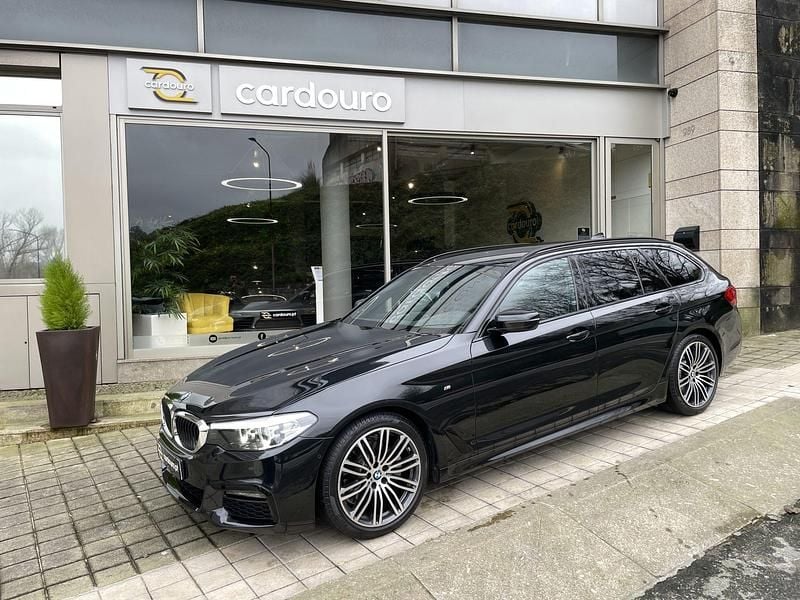 Usado BMW 520 190 HP (139 kW) 2019 Preto preto Carrinha