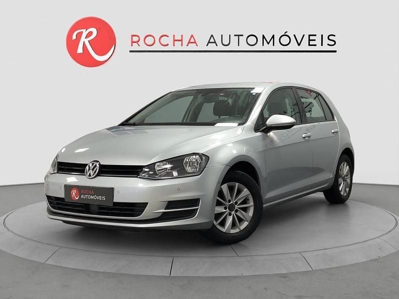 Cinza Usado 2014 VW Golf VII Trendline Citadino | € 12.499 (Bom preço) - Imagem 1/4