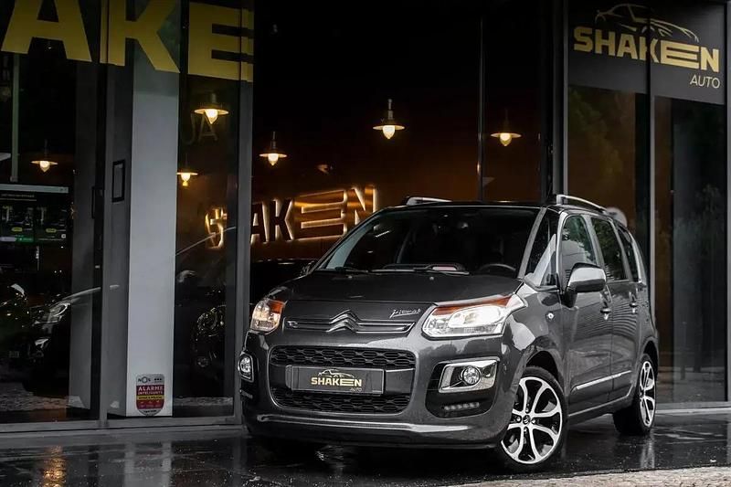 Cinza antracite Usado 2015 Citroën C3 Picasso Exclusive Monovolume | € 7.450 - Imagem 1/4