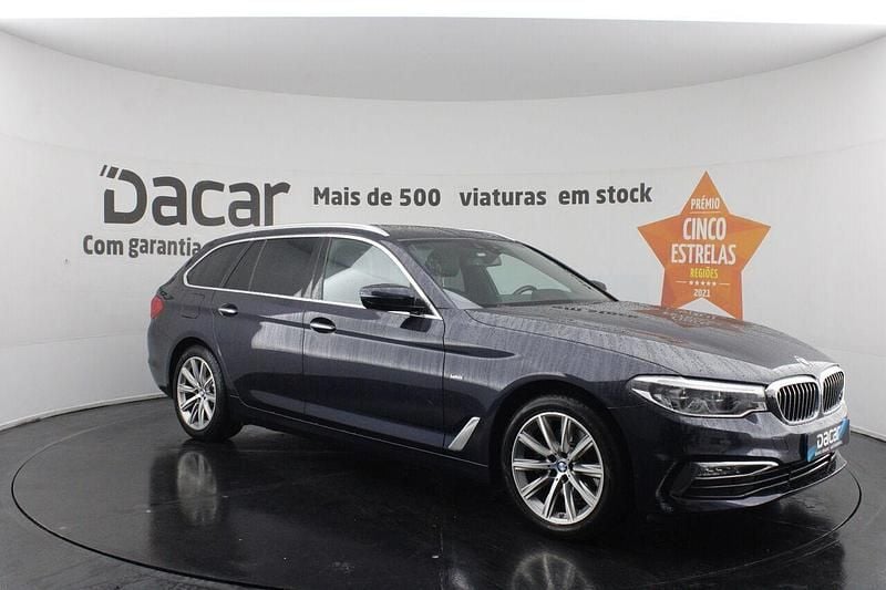 Usado BMW 520 Luxury Line 190 HP (139 kW) 2018 Azul Carrinha