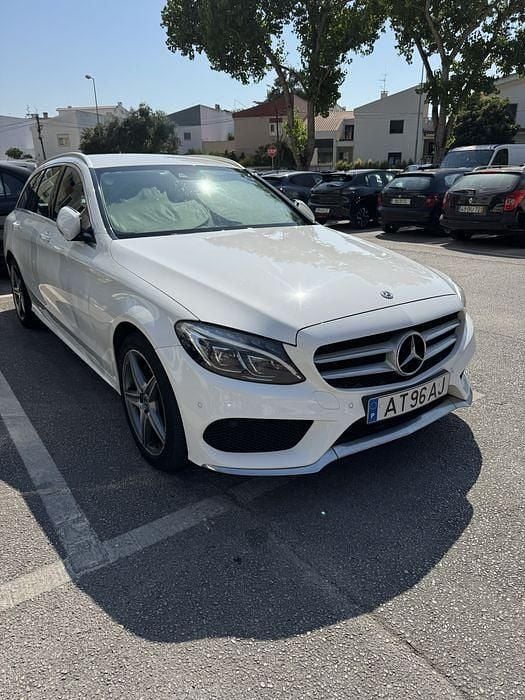 Usado 2018 Mercedes C220 AMG line Sedan | € 18.500 (Super Preço) - Imagem 1/4