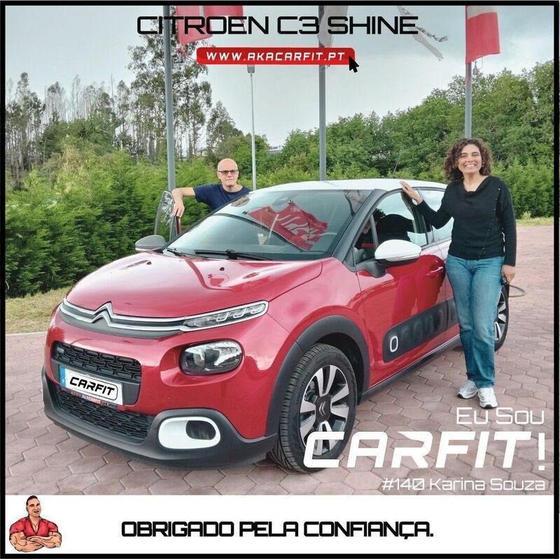 Vermelho Usado 2017 Citroën C3 PureTech Citadino | € 9.990 (Preço justo) - Imagem 1/4