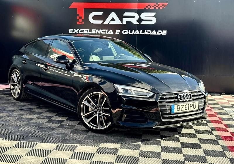 Usado Audi A5 S-Line 190 HP (139 kW) 2019 Preto Coupé