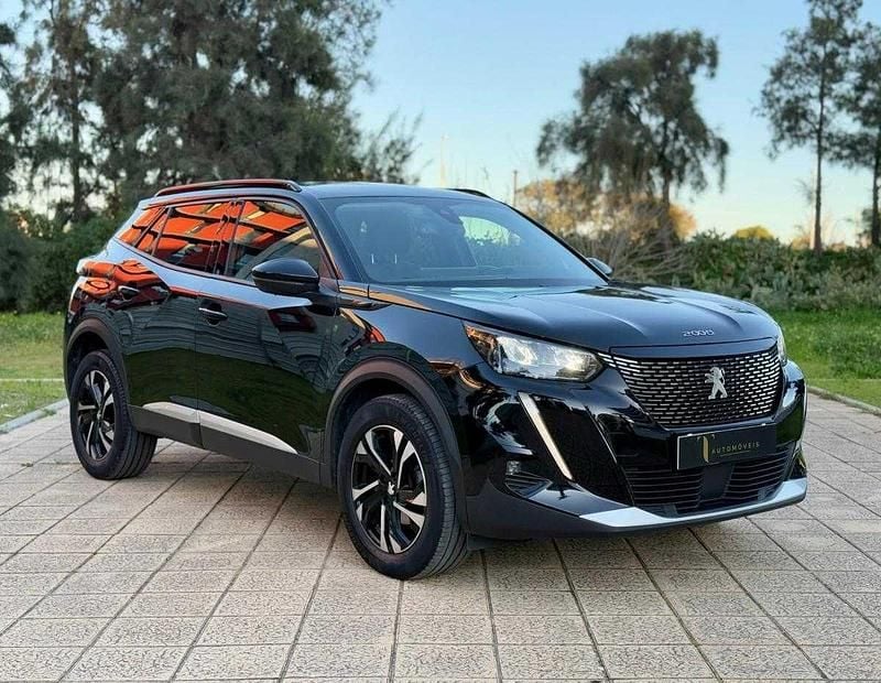 Preto Usado 2020 Peugeot 2008 SUV | € 19.900 - Imagem 1/4