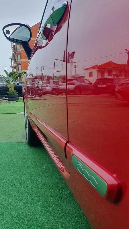 Usado Fiat 500 69 HP (50 kW) 2009 Vermelho Cabrios