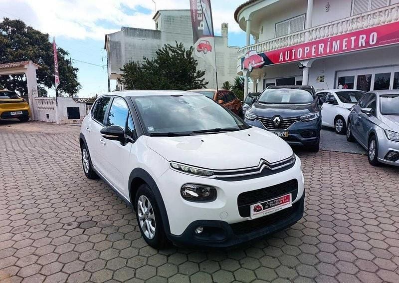 Branco Usado 2018 Citroën C3 Citadino | € 9.900 (Bom preço) - Imagem 1/4