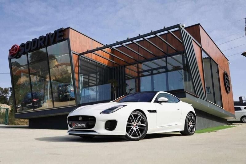 Branco Usado 2019 Jaguar F-Type R-Dynamic Cabrios | € 56.900 - Imagem 1/4