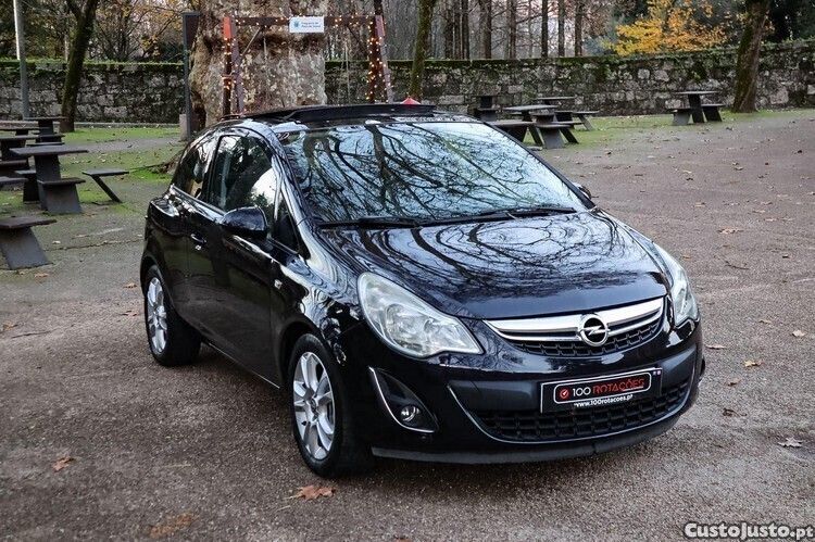 Preto Usado 2011 Opel Corsa Edition | € 6.900 (Preço justo) - Imagem 1/1