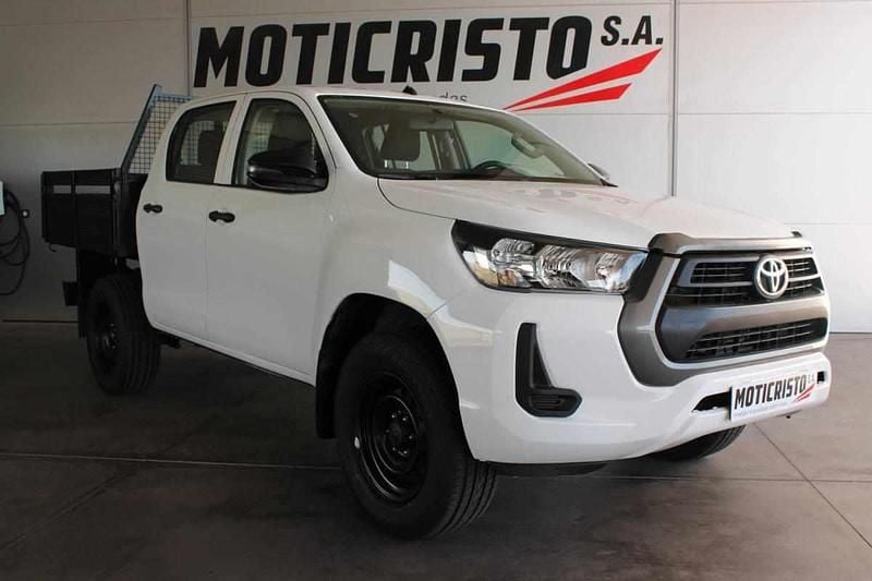 Branco Usado 2021 Toyota HiLux Pickup | € 33.500 (Bom preço) - Imagem 1/4