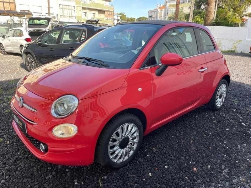 Usado Fiat 500C 69 HP (50 kW) 2018 Vermelho Cabrios