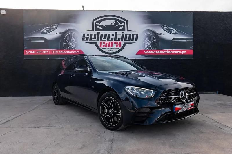 Azul escuro Usado 2020 Mercedes E300 AMG line Carrinha | € 38.900 (Preço elevado) - Imagem 1/4