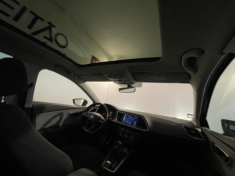 Usado Seat Leon ST 115 HP (84 kW) 2018 Azul Carrinha