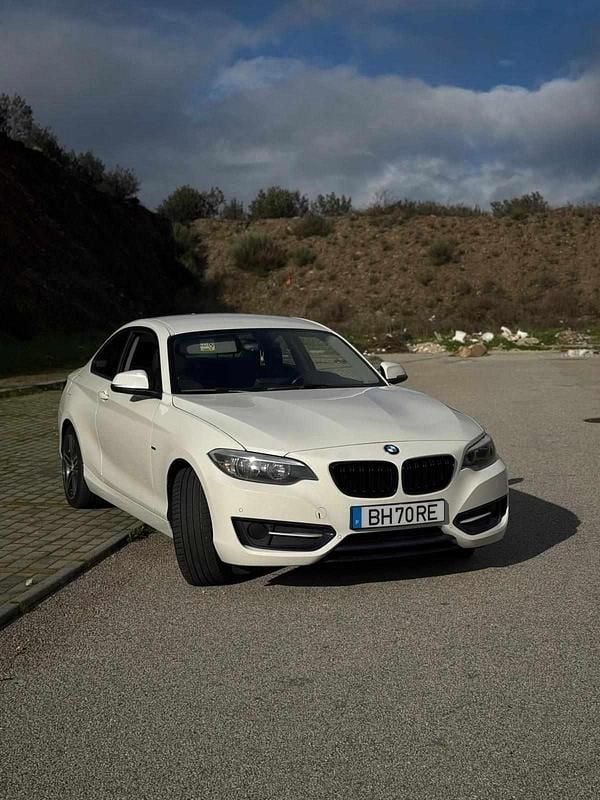 Usado BMW 220 184 HP (135 kW) 2014 Branco Coupé