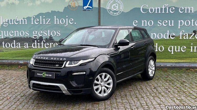 Usado Land Rover Range Rover evoque SE Dynamic 150 HP (110 kW) 2015 Preto SUV