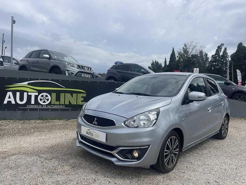 Cinza Usado 2018 Mitsubishi Space Star Intense | € 9.900 (Preço elevado) - Imagem 1/4