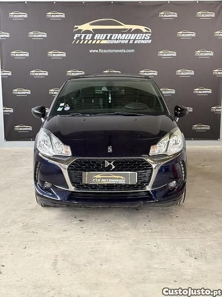 Azul Usado 2017 DS Automobiles DS3 Be Chic Citadino | € 8.990 (Super Preço) - Imagem 1/1