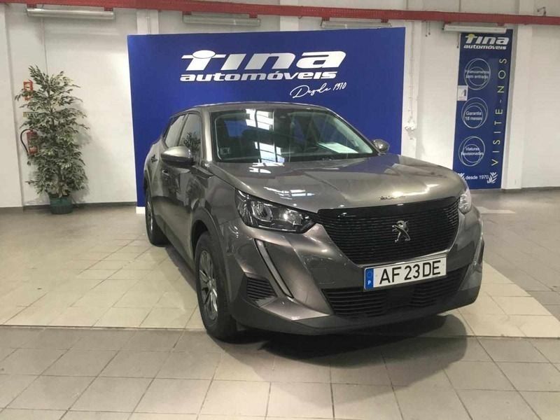 Cinzento Usado 2021 Peugeot 2008 SUV | € 22.800 (Preço elevado) - Imagem 1/4