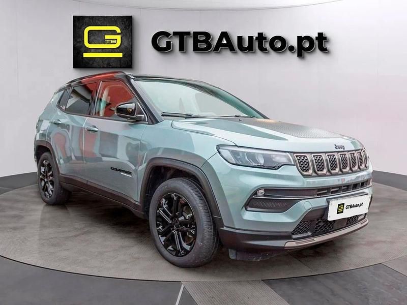 Azul Usado 2022 Jeep Compass SUV | € 31.999 (Preço elevado) - Imagem 1/4