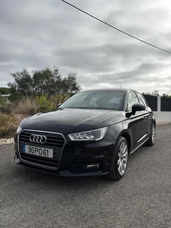 Preto Usado 2015 Audi A1 Sportback Citadino | € 13.950 (Preço justo) - Imagem 1/4