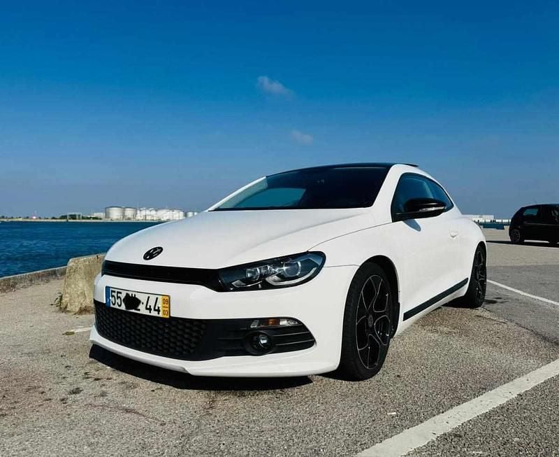 Branco Usado 2009 VW Scirocco Coupé | € 8.500 (Preço justo) - Imagem 1/4