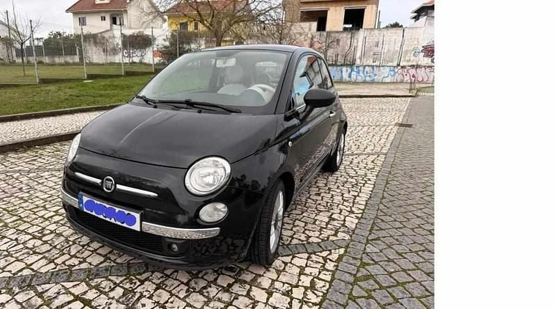 Usado Fiat 500 69 HP (50 kW) 2014 Preto Cabrios