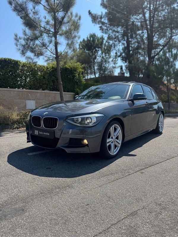 Cinza Usado 2014 BMW 120 Citadino | € 16.900 (Bom preço) - Imagem 1/4