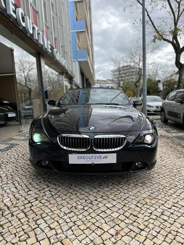 Preto Usado 2005 BMW 645 Cabriolet Cabrios | € 21.500 - Imagem 1/4