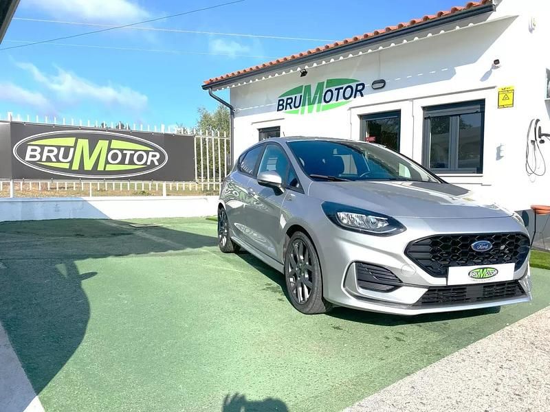 Prata Usado 2022 Ford Fiesta ST-Line Citadino | € 17.670 (Preço justo) - Imagem 1/4