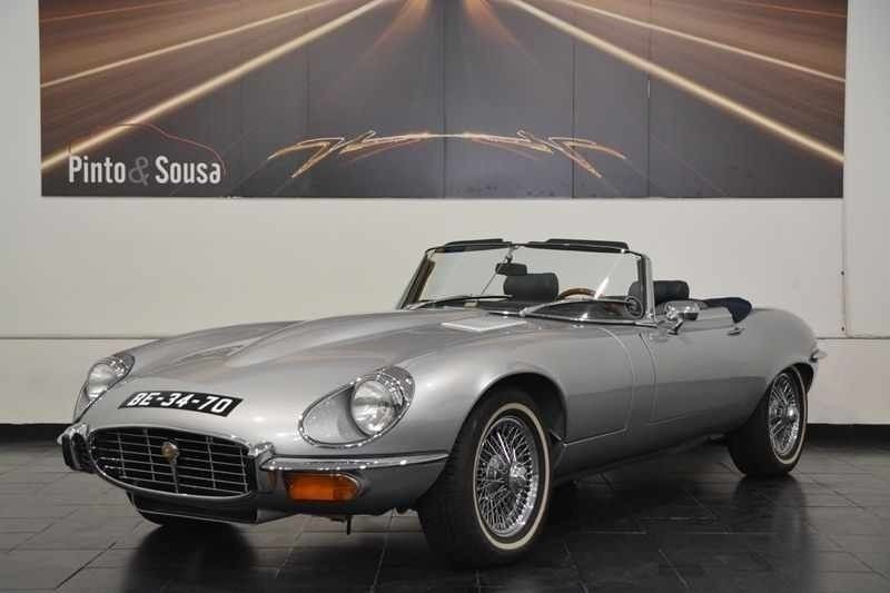 Cinzento Usado 1973 Jaguar E-Type | € 145.000 - Imagem 1/4