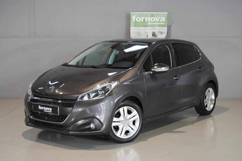 Cinzento Usado 2018 Peugeot 208 Citadino | € 10.990 (Preço justo) - Imagem 1/4