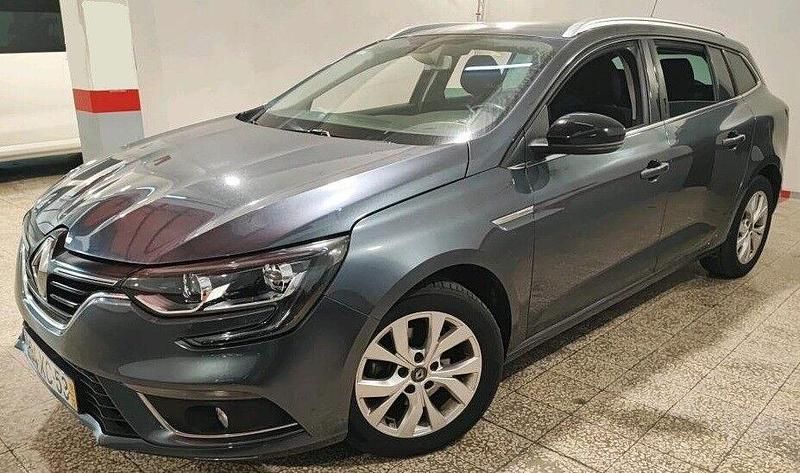 Cinza Usado 2019 Renault Mégane GrandTour LIMITED Carrinha | € 13.499 (Preço justo) - Imagem 1/4