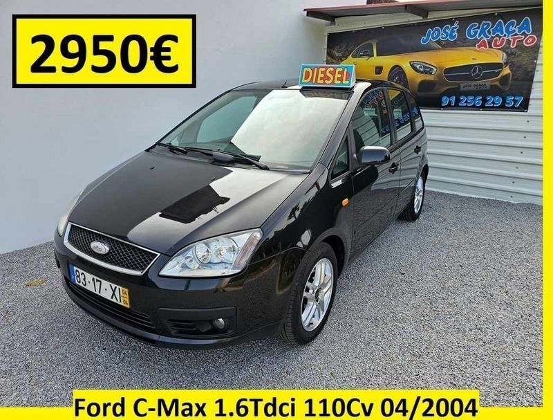 Cinzento Usado 2004 Ford C-MAX Monovolume | € 2.950 (Preço justo) - Imagem 1/4