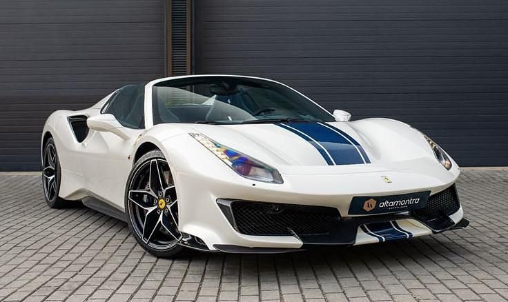Branco Usado 2020 Ferrari 488 | € 800.900 - Imagem 1/4