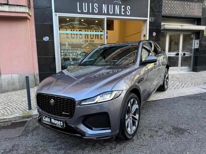 Cinzento Usado 2022 Jaguar F-Pace SUV | € 59.900 - Imagem 1/4