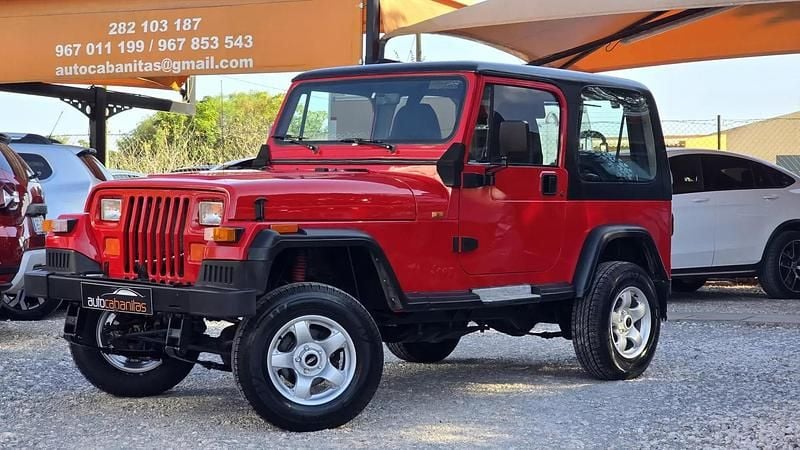 Usado Jeep Wrangler Sport 121 HP (88 kW) 1995 Vermelho SUV