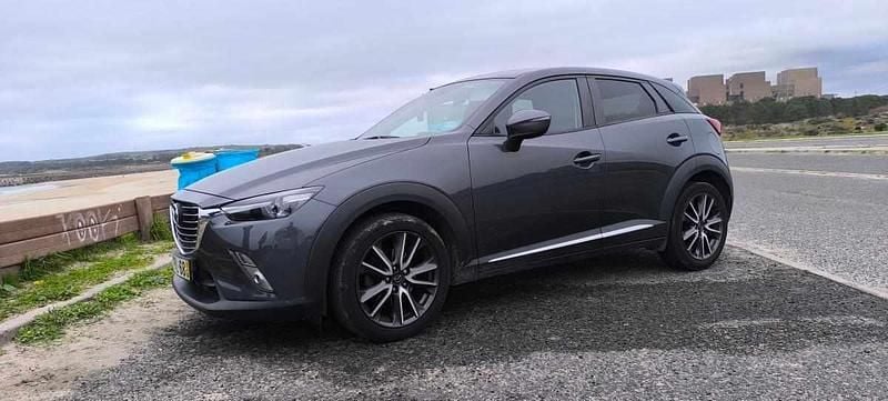 Usado Mazda CX-3 105 HP (77 kW) 2016 Cinzento SUV