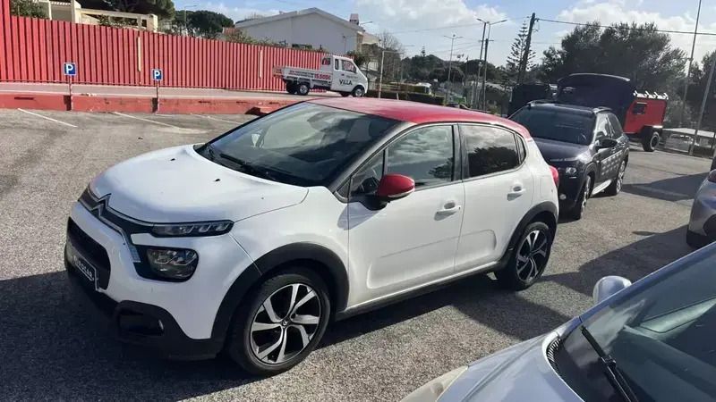 Branco Usado 2021 Citroën C3 Feel Citadino | € 13.490 (Preço justo) - Imagem 1/4