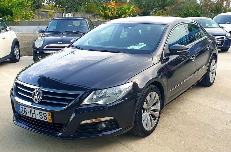 Cinzento Usado 2009 VW Passat Sportline Sedan | € 9.990 - Imagem 1/4