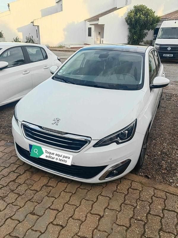 Branco Usado 2016 Peugeot 308 Citadino | € 12.990 (Preço justo) - Imagem 1/4