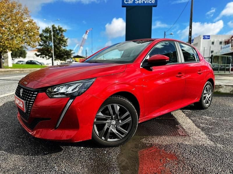 Vermelho Usado 2021 Peugeot 208 Active Citadino | € 14.900 (Bom preço) - Imagem 1/4