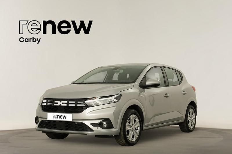 Cinzento Usado 2024 Dacia Sandero Expression Citadino | € 17.490 (Preço justo) - Imagem 1/4