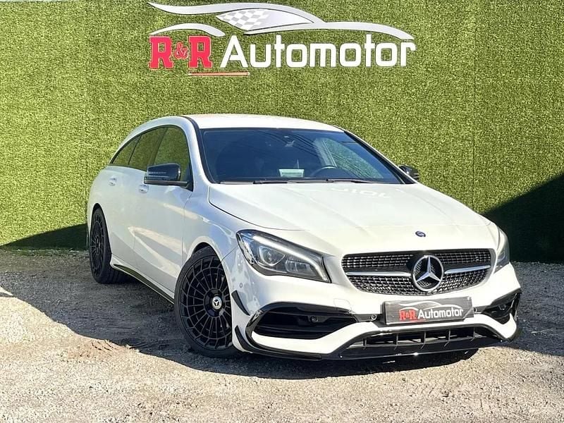 Branco Usado 2016 Mercedes CLA45 AMG Shooting Brake Carrinha | € 23.500 - Imagem 1/4