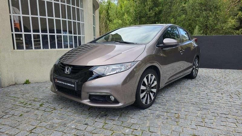 Cinzento Usado 2014 Honda Civic Sport | € 12.500 (Preço justo) - Imagem 1/4