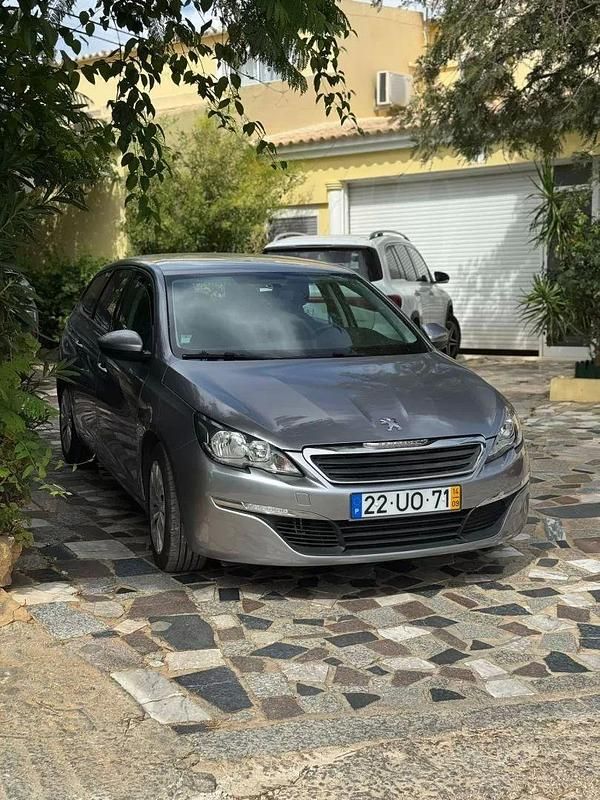 Cinza Usado 2014 Peugeot 308 Carrinha | € 13.500 - Imagem 1/4