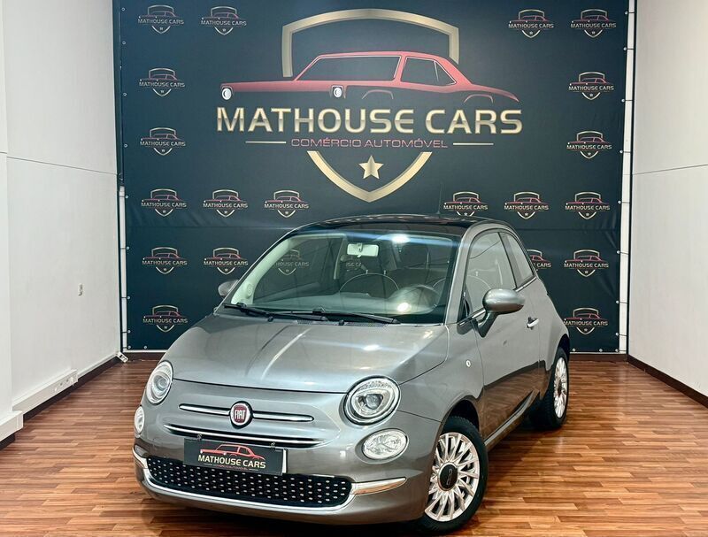 Cinza Usado 2017 Fiat 500 Lounge Citadino | € 11.900 (Preço elevado) - Imagem 1/4